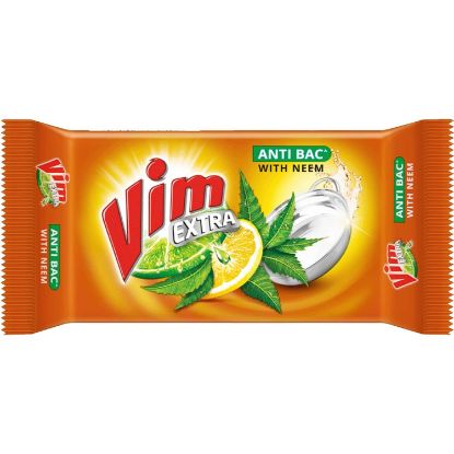 Picture of Vim Anti Bac Neem Dishwash Bar 115Gm