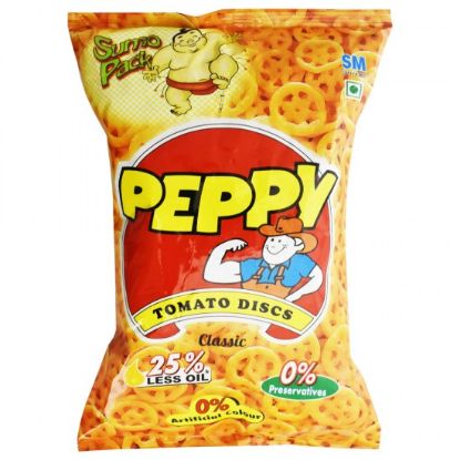 Picture of Peppy Tomato Discs - 60 gm