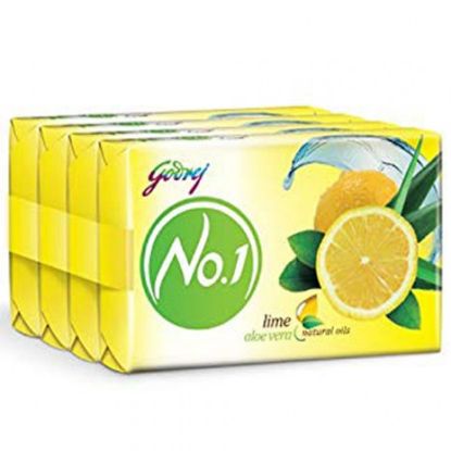 Picture of Godrej No.1 Alovera & Lime Soap 4X150g