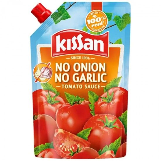 Picture of Kissan No Onion No Garlic Tomato Sauce 425gm