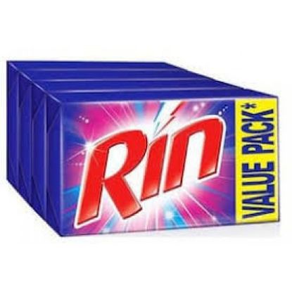 Picture of Rin Detergent Bar 250 gm (Pack of 4)