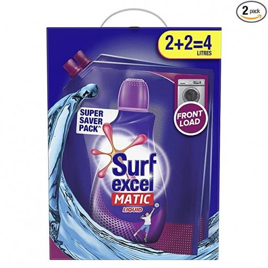 Picture of Surf Excel Matic Front Load Liquid Detergent ( 2L+2L)
