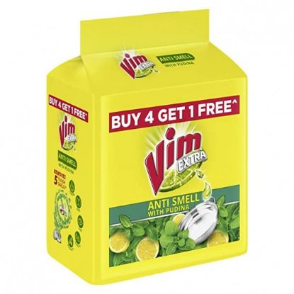 Picture of Vim Extra Anti Smell With Pudina 5*200gm ( Buy 4Get 1 Free )