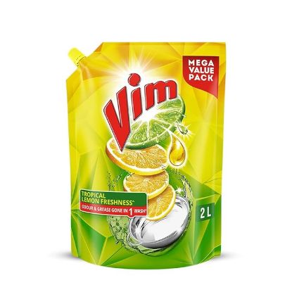 Picture of Vim Power Lemon Dishwash Liquid 2ltr