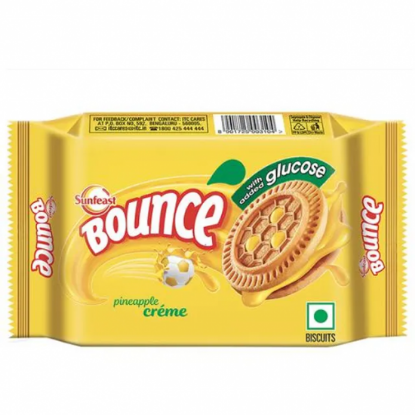 Picture of Sunfeast Bounce Biscuits - Pineapple Creme 64gm