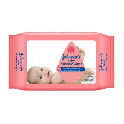 Picture of Johnson's Baby Skincare  Wipes - 20pc