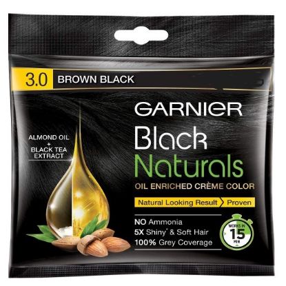 Picture of Garnier Black Natural Shade 3.0 - 20ml+20gm