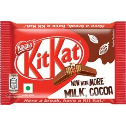 Picture of Nestle Kit Kat Milk Cocoa  Coated 38.5gm