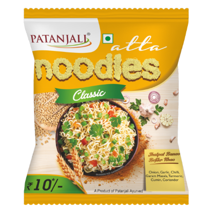 Picture of Patanjali Atta Noodles 60Gm