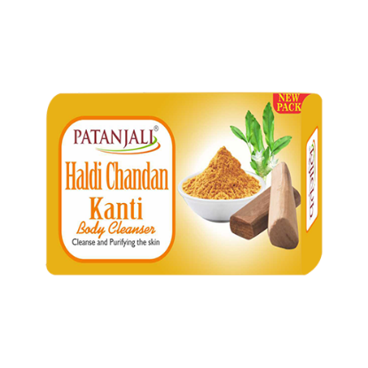Picture of Patanjali Haldi Chandan Kanti Soap 75gm