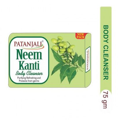Picture of Patanjali Neem Kanti Body Cleanser Soap 75 gm