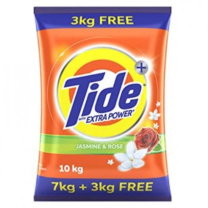 Picture of Tide Extra Power Jasmine & Rose Detergent Powder 7 kg+3kg