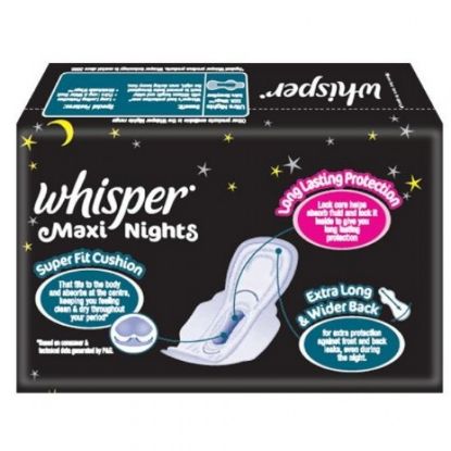 Picture of Whisper Maxi Nights 7 Pads