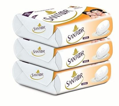 Picture of Santoor Almond Soft & Sandal Soap 3X150gm