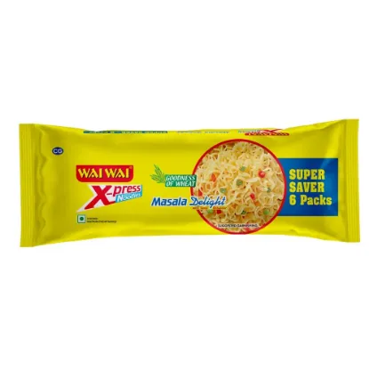 Picture of Waiwai Masti Masala Noodles 330Gm