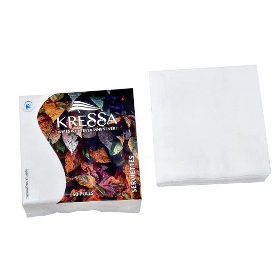 Picture of Kressa Serviettes Wipes 2ply 50Pulls