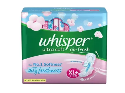 Picture of Whisper Ultra Soft Air Fresh XL 6Pads