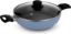 Picture of Fackelmann Cologne Range Non-Stick Aluminium Kadai with Glass Lid 24 cm