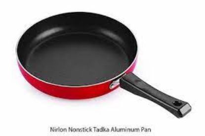 Picture of Nirlon Red Aluminium Non-Stick Tadka Pan 130mm