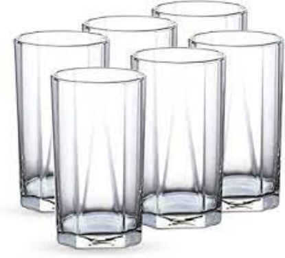 Picture of Ocean Pyramid Water Glass 300 ml (6 pcs)