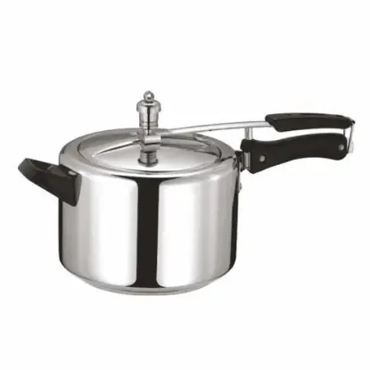 Picture of Si Everryday Lotus Aluminium Pressure Cooker For Home Size: 5 Ltr