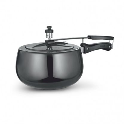 Picture of Si Everryday Lotus Hard Anodized  Inner Lid Pressure Cooker 3 Ltr