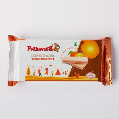 Picture of Pickwick Orange Waffer Biscuit 75Gm