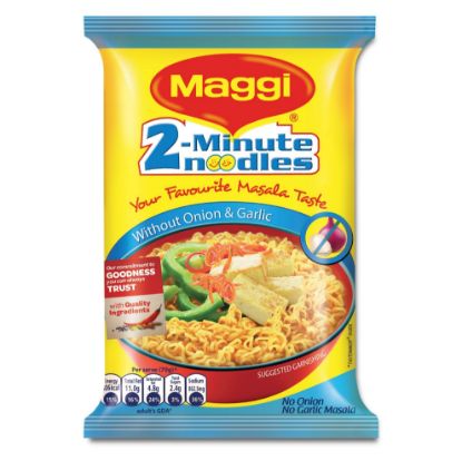 Picture of Maggi 2 Minute Masala Noodles No Onion No Garlic 70gm