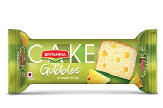 Picture of Britannia Gobbles Pineapple Plunge Cake 50gm
