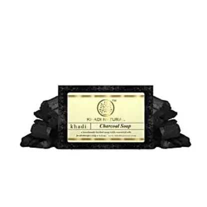 Picture of Khadi Natural Charcoal Handmade Soap 125gm