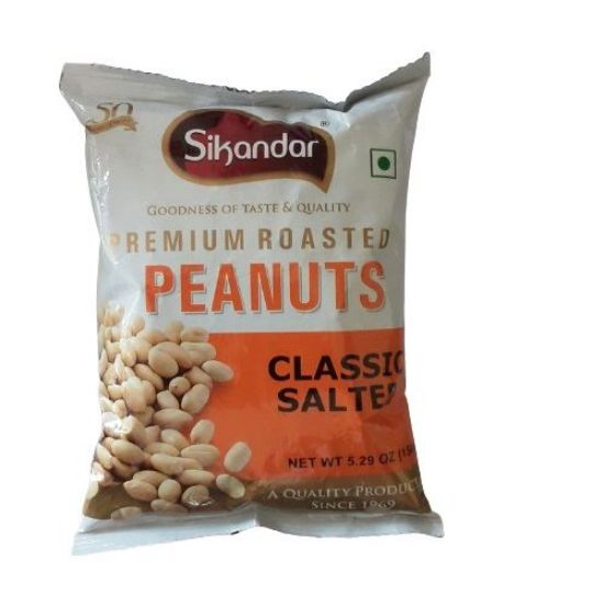 Picture of Sikandar Premium Roasted Peanuts Classic Salted 150gm