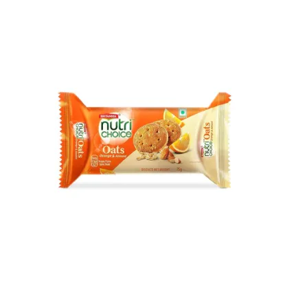 Picture of Britannia NutriChoice Oats Cookies 75gm