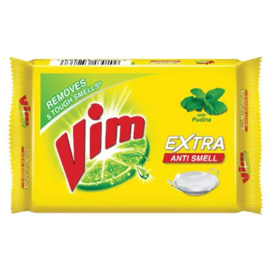Picture of Vim Extra Anti Smell Pudina Dishwash Bar 115gm