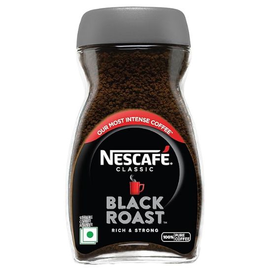 Picture of Nescafe Classic Black Roast Instant Coffee jar 95gm