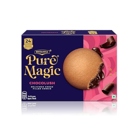 Picture of Britannia Pure Magic Chocolush Cookies 300 gm