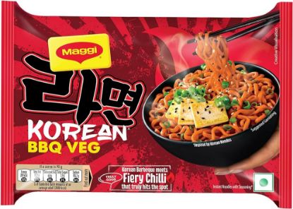 Picture of Maggi Korean BBQ Veg Noodles 90gm