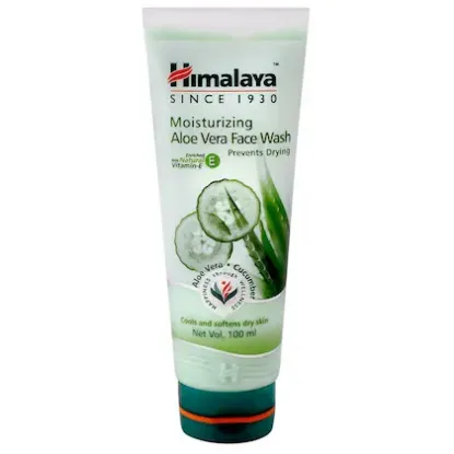 Picture of Himalaya Herbals Aloe Vera and Cucumber Moisturising Face Wash 100 ml
