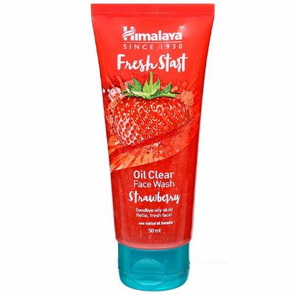 Picture of Himalaya Fresh Start Oil Clear Strawberry Face Wash 50ml
