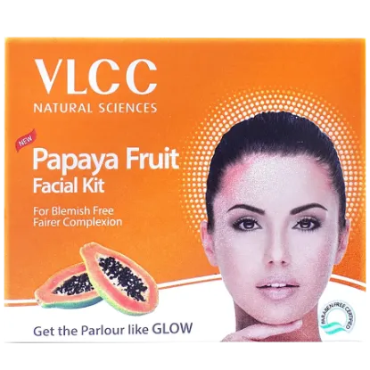 Picture of VLCC Papaya Fruit Single Facial Kit 60gm