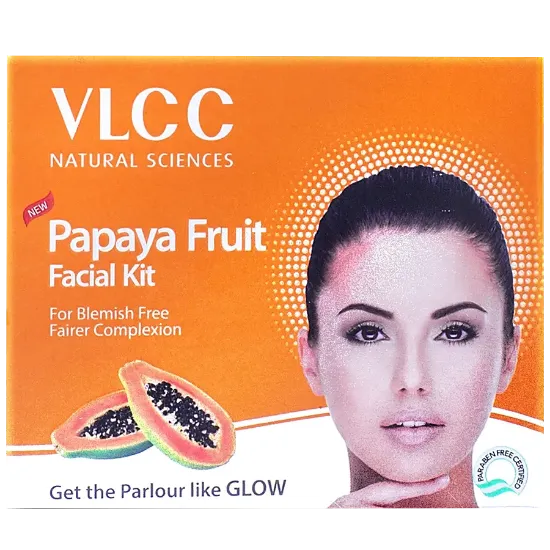 Picture of VLCC Papaya Fruit Single Facial Kit 60gm