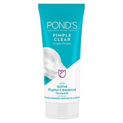 Picture of Pond's Men Pimple Clear Face Wash with Active Thymo-T Essence 100gm