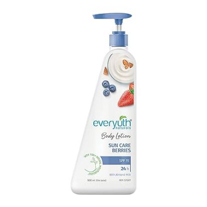 Picture of Everyuth Naturals Body Lotion Sun Care Berries 500ml