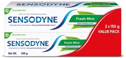 Picture of Sensodyne Fresh Mint Toothpaste 150gm  ( pack of 2 )