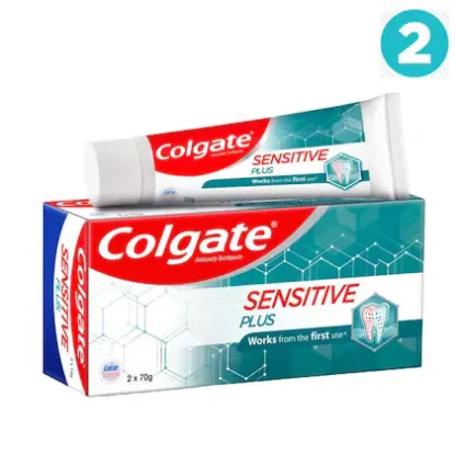 Picture of Colgate Sensitive Plus Sensitivity Relief Toothpaste70gm (Pack of 2 )