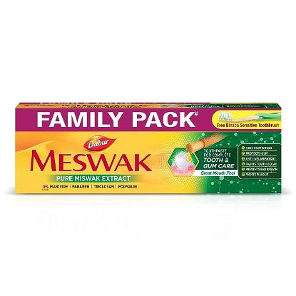 Picture of Dabur Meswak Pure Miswak Extract Care Toothpaste 300gm