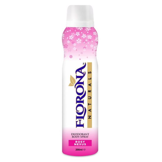 Picture of Florona Natural deodorant body spray rosy nexus 200ml