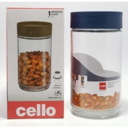 Picture of Cello Modustack Glassy Storage Jar 2000ml 