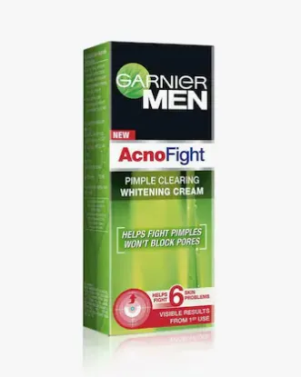 Picture of Garnier Men Acno Fight Pimple Clearing Whitening Cream 45gm