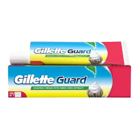 Picture of Gillette Guard Shaving Cream with Neem Seed Extract 125gm