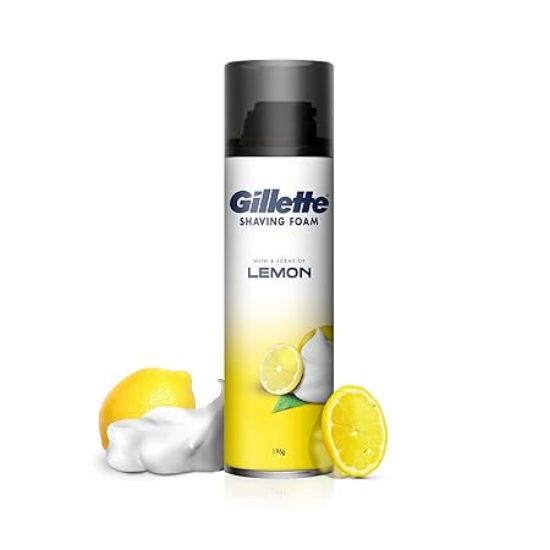 Picture of Gillette Lemon Lime Shaving Foam 196gm